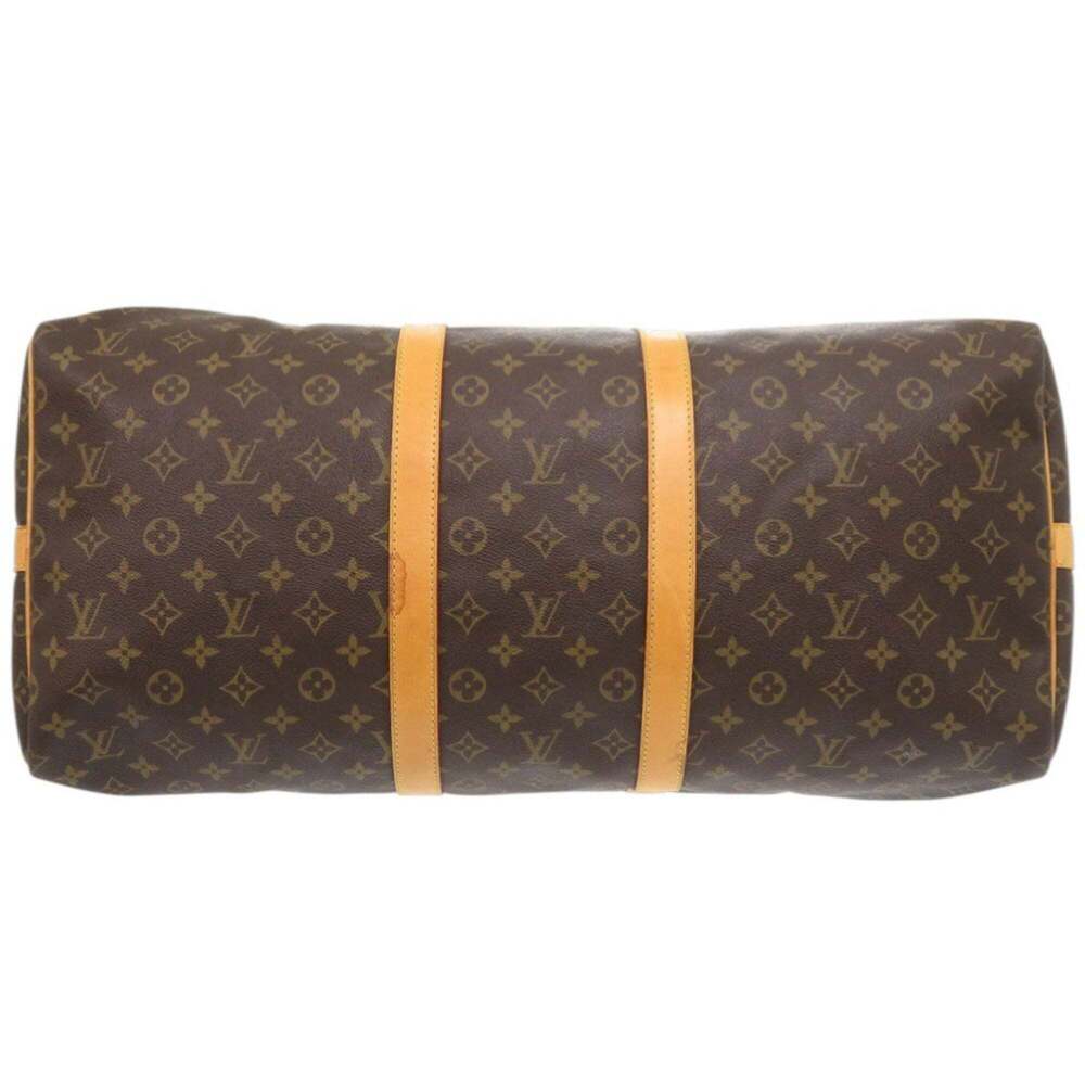 LOUIS VUITTON Authentic Brown Monogram Boston Bag - Picture 3 of 10